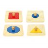 Single shape puzzle set